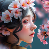 阳台上的花盆