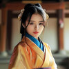 逆向生长的花
